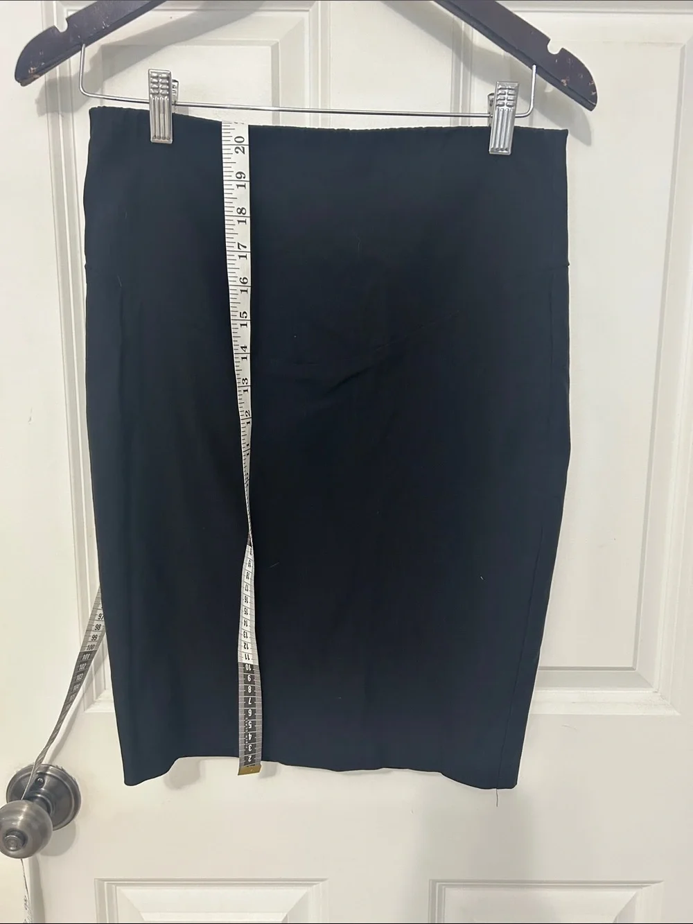 A Pea in the Pod Maternity Black Pencil Skirt Size XS - Picture 3 of 4